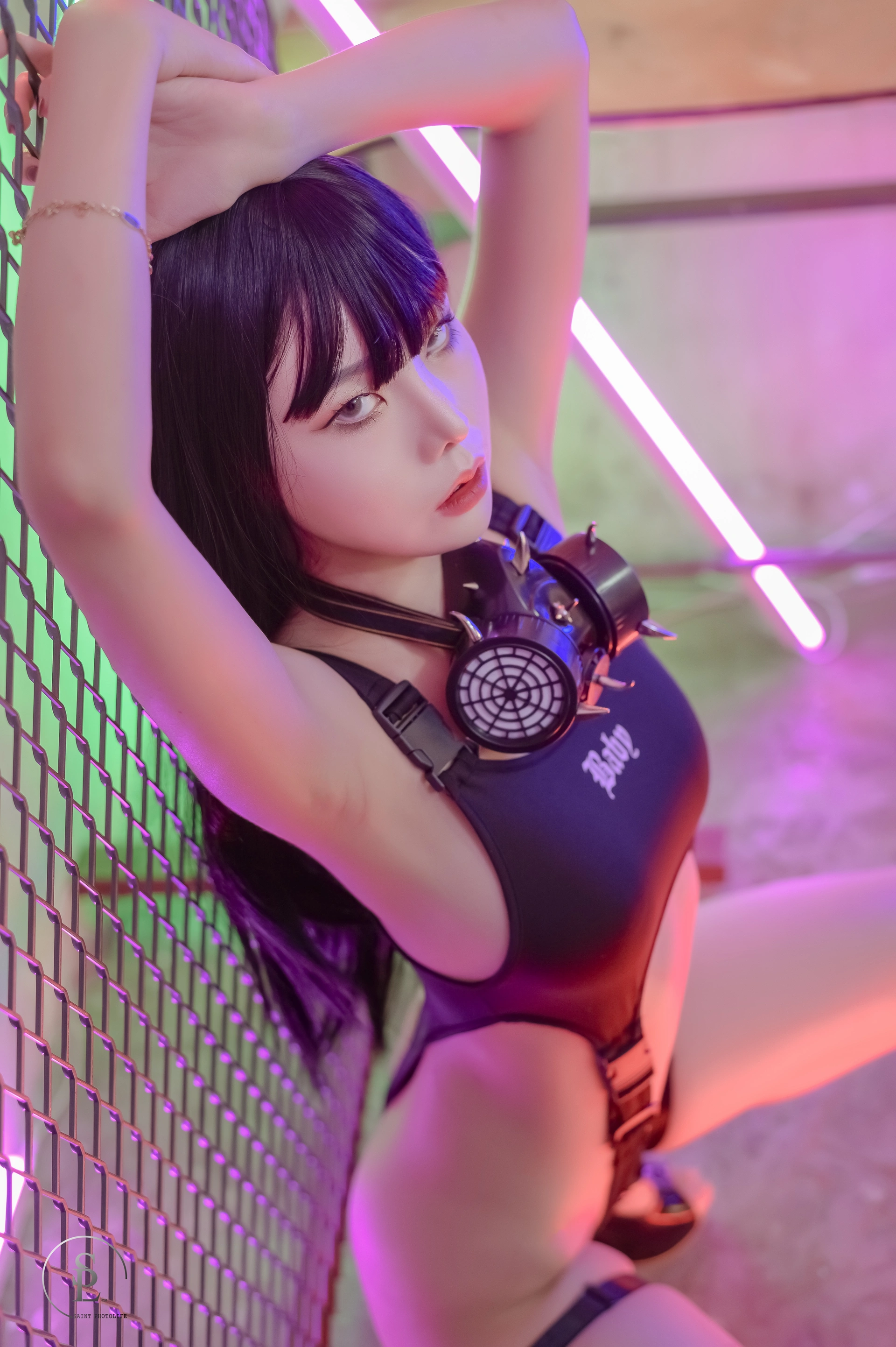 142.SAINT Photolife – Yuna - Vol.46 Cyber Punk 1
